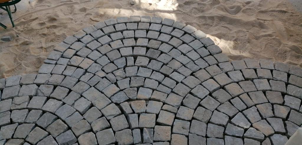 Trabajo de calzada portuguesa