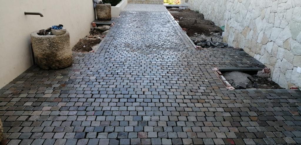 Trabajo de calzada portuguesa