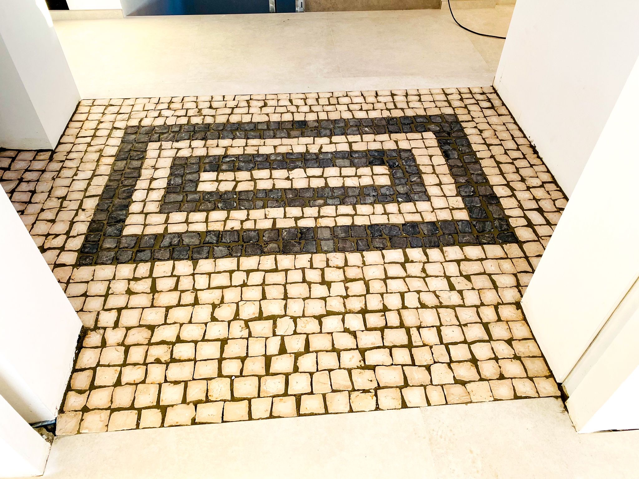 Trabajo de calzada portuguesa