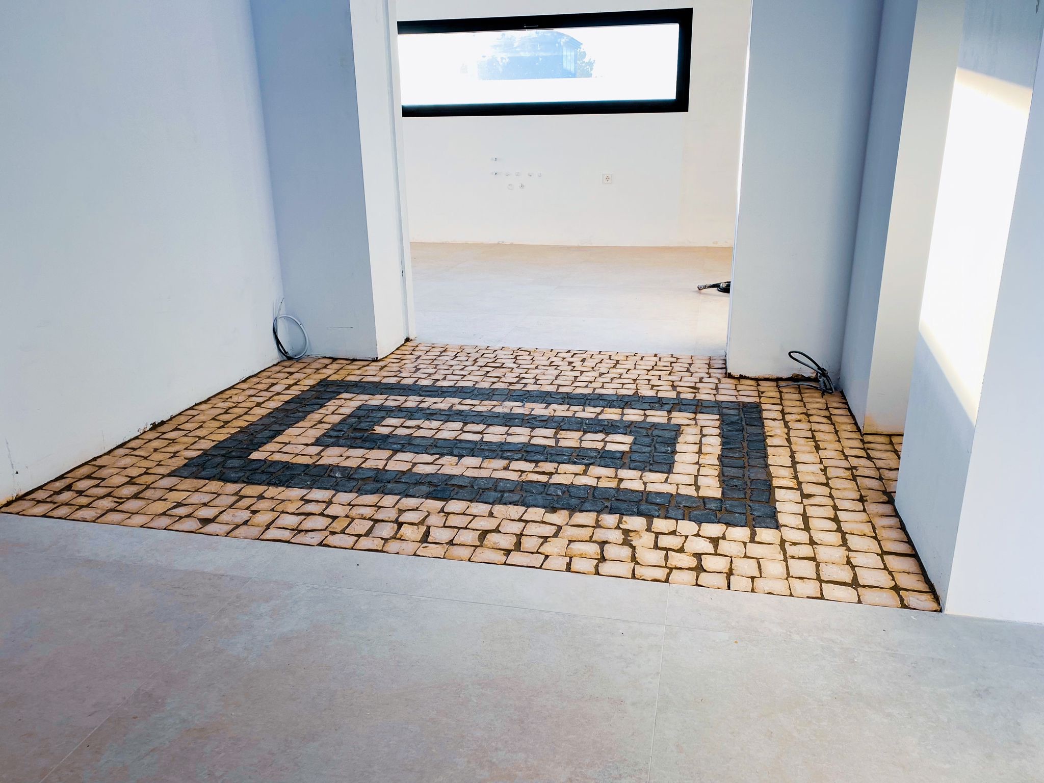 Trabajo de calzada portuguesa