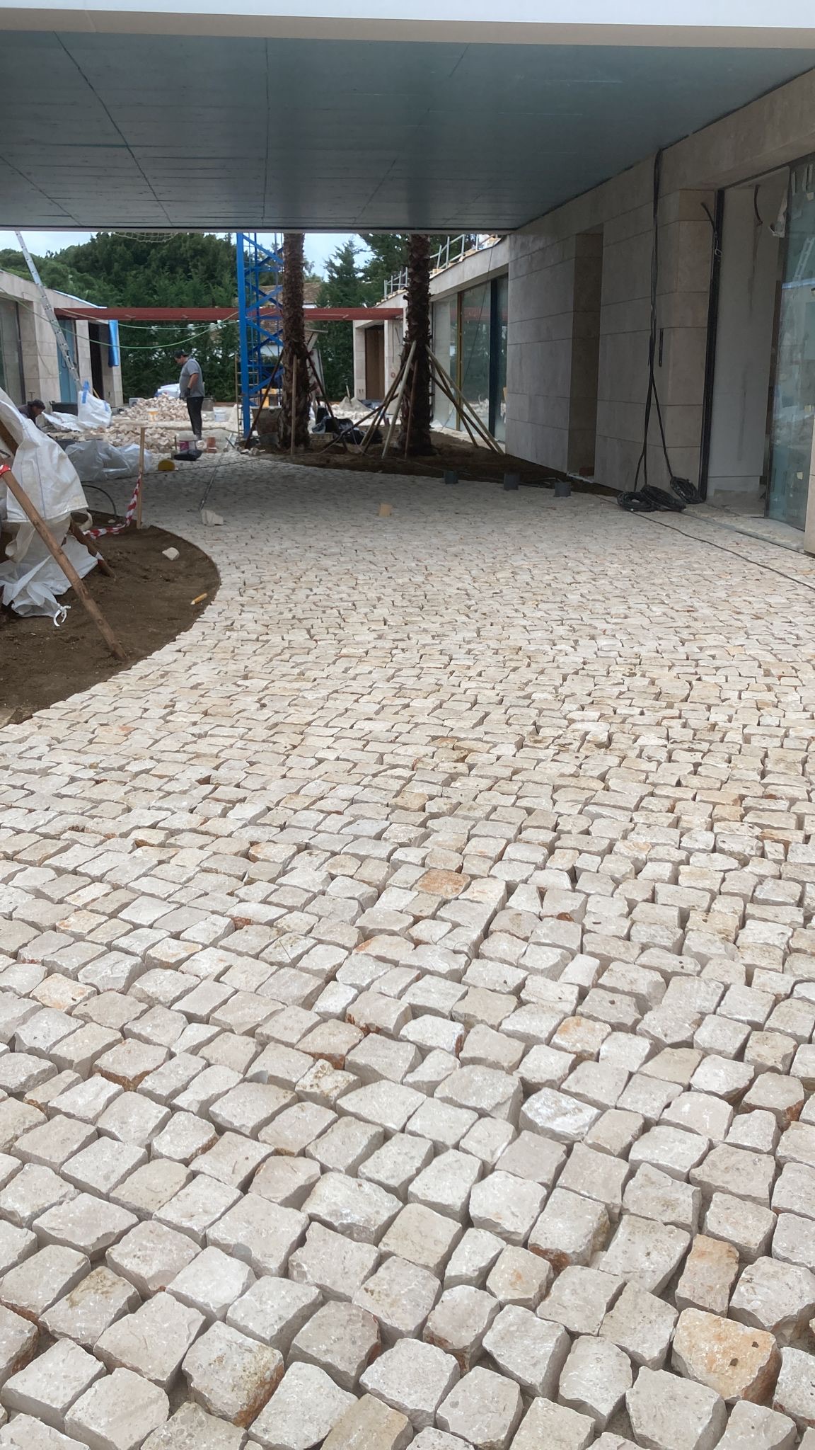 Trabajo de calzada portuguesa