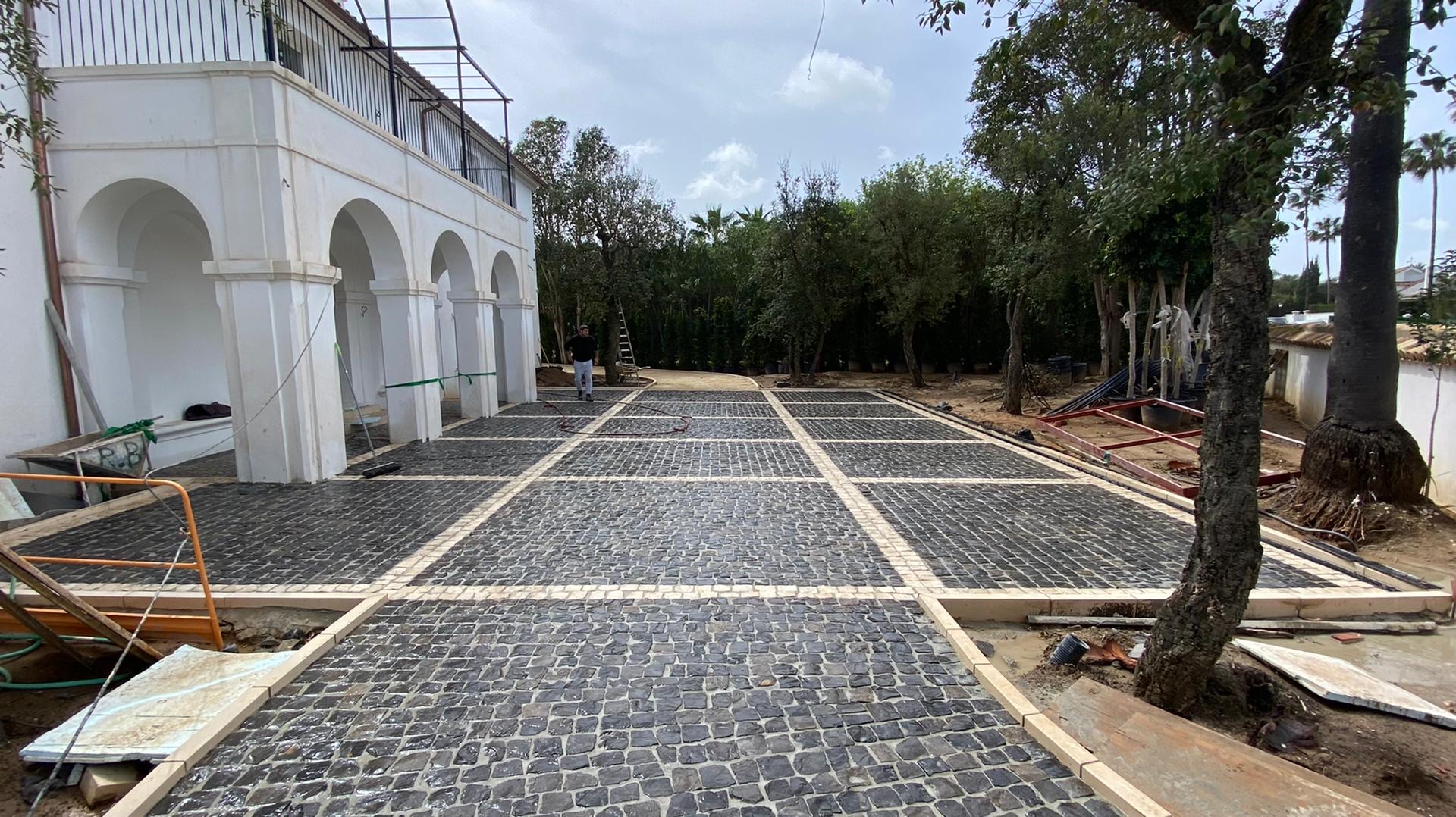 Trabajo de calzada portuguesa