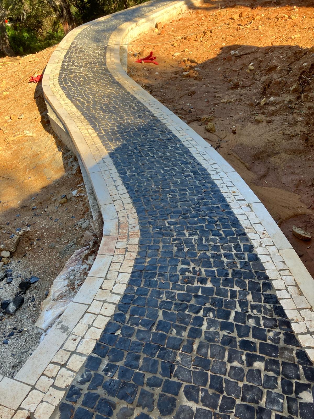 Trabajo de calzada portuguesa